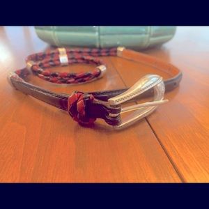 Black & Red Brighton belt